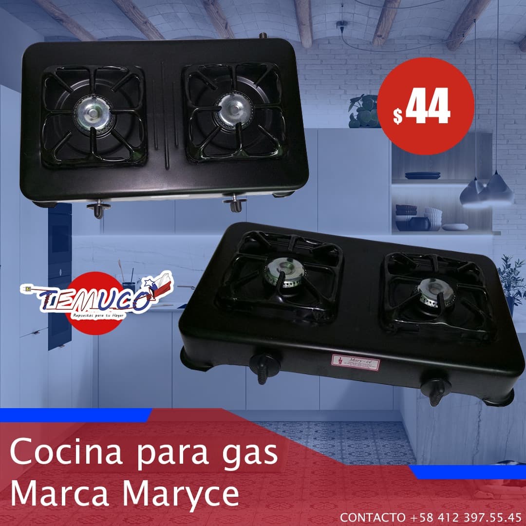 Cocina de gas de sobremesa marca Maryce