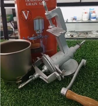 Molino de granos tradicional y manual