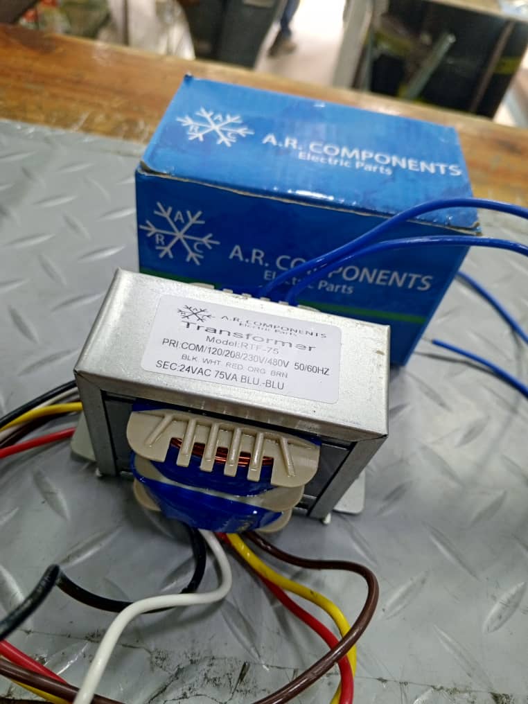 Transformador de control 75VA, modelo RTF-75