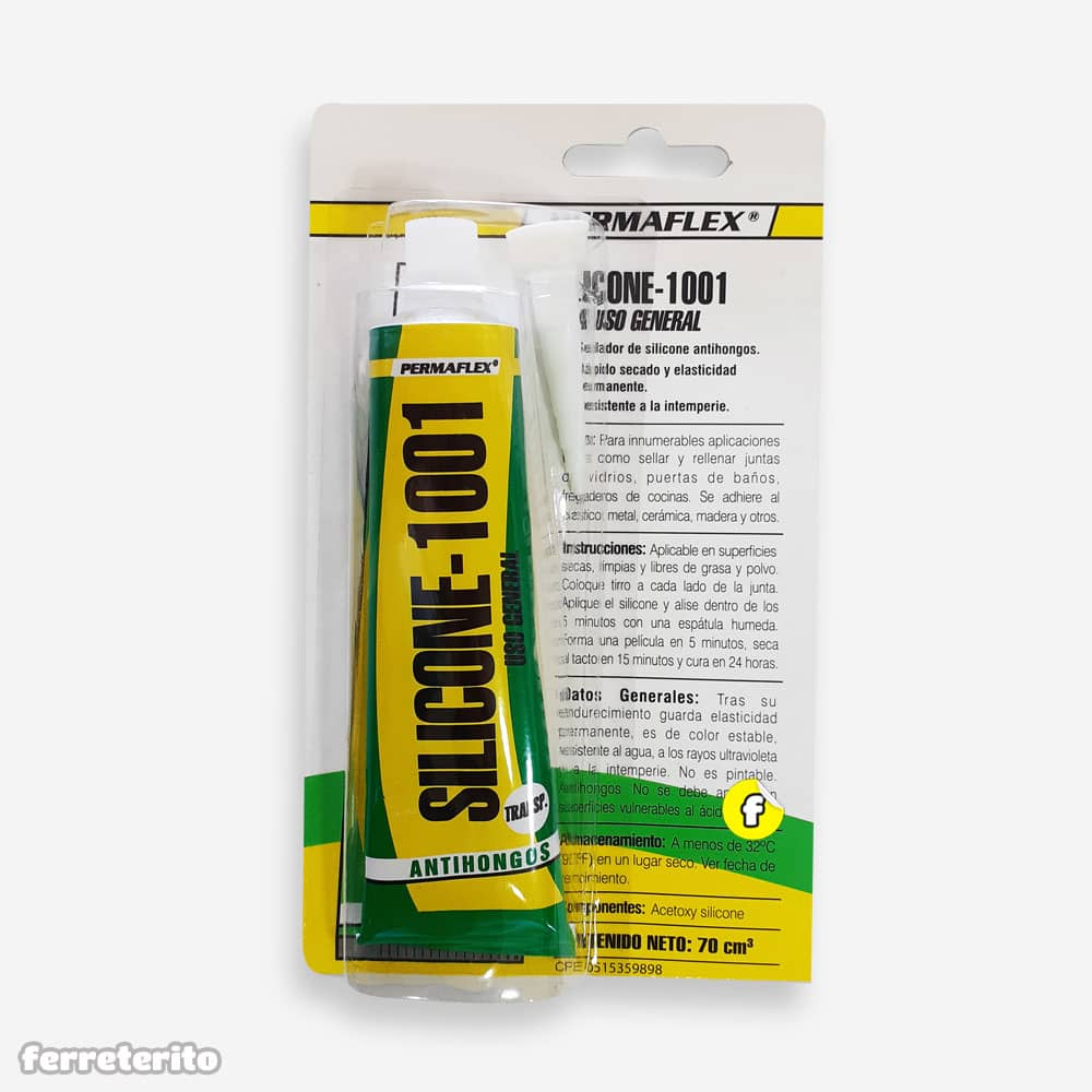 Silicona antihongos Permatex Silicone-1001