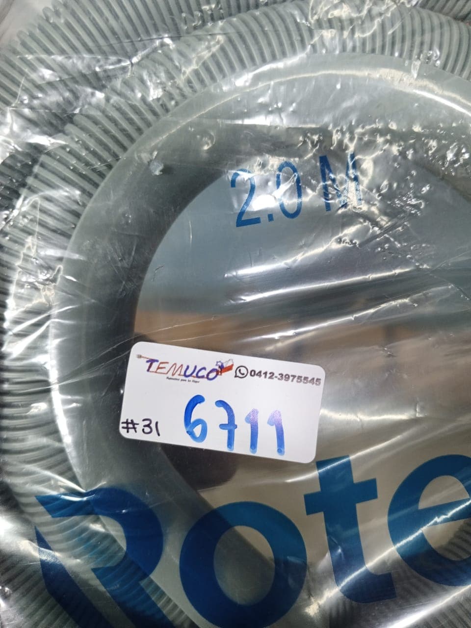 Manguera de desagüe universal para lavadora de 2.0 metros