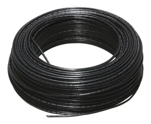 Cable eléctrico unipolar negro marca Sigma