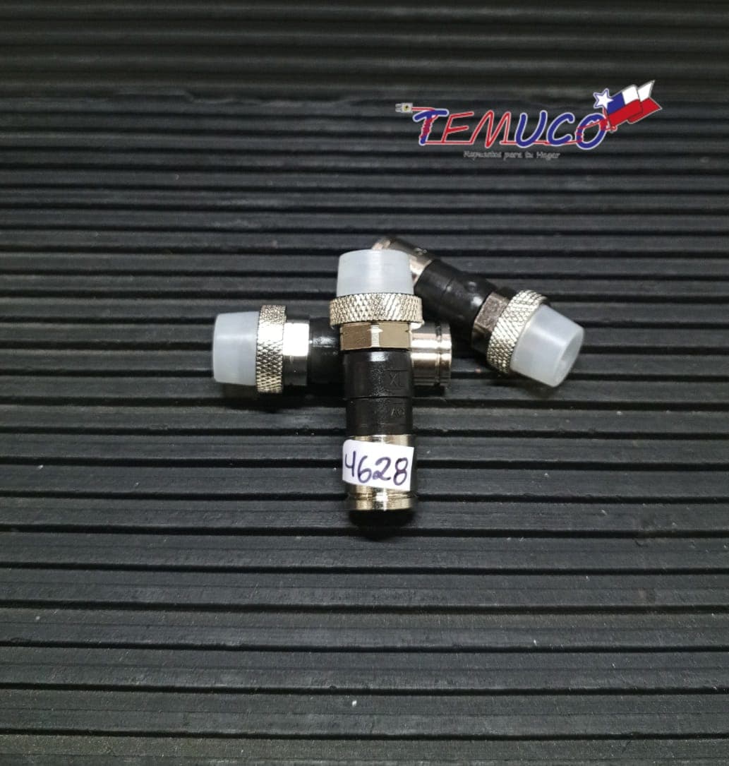 Conector de compresión tipo F para cable coaxial RG6