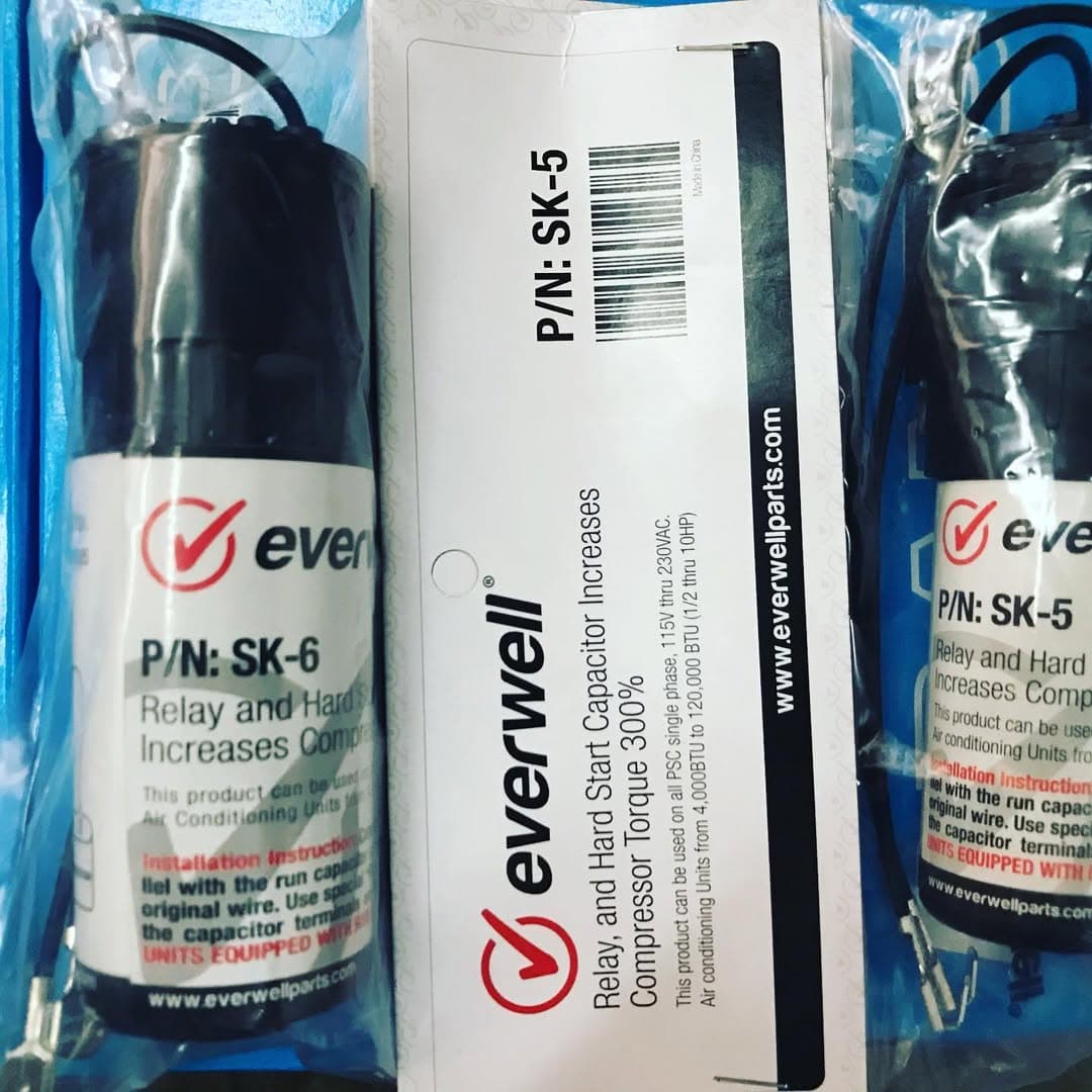 Kit de arranque rápido (Hard Start Kit) Everwell