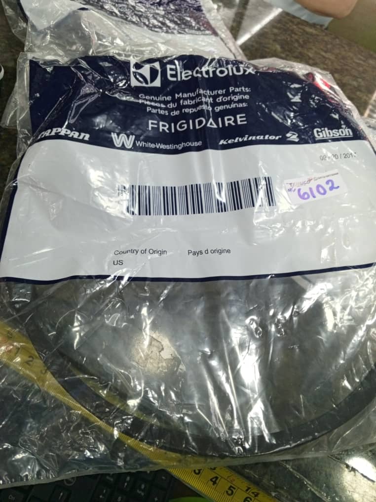 Empaque (burlete) de puerta para refrigerador