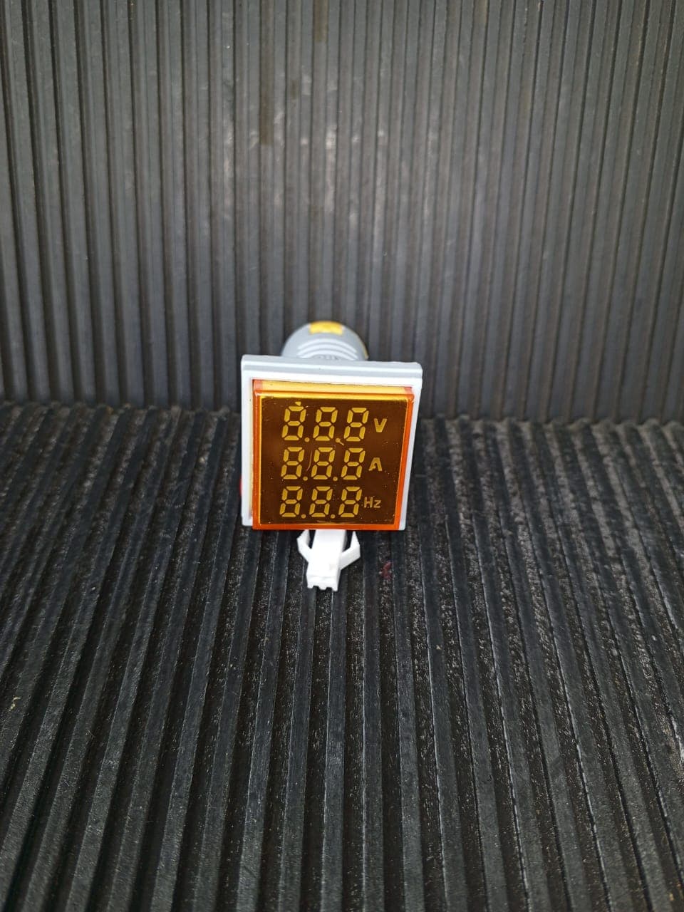 Multímetro de panel 3 en 1 para montaje de 22mm