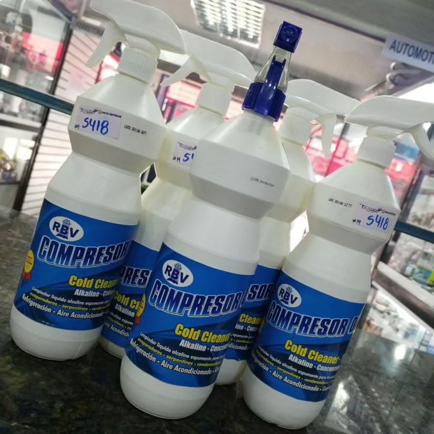 Limpiador alcalino espumante RBV "Compressor Cold Cleaner"