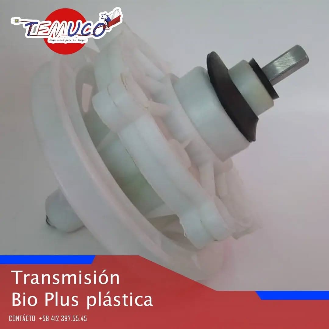 Transmisión plástica para lavadora Bio Plus