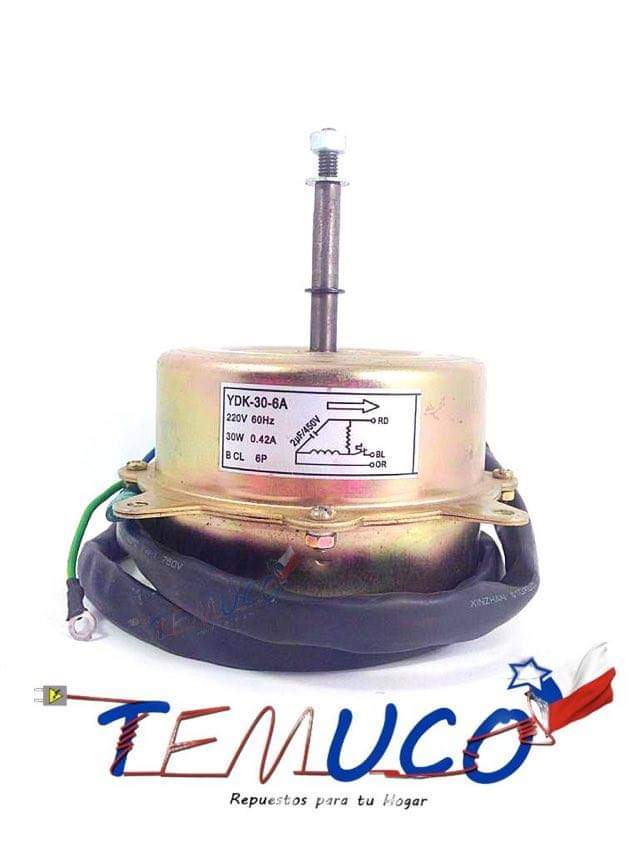 Motor de ventilador (fan motor) para aire acondicionado