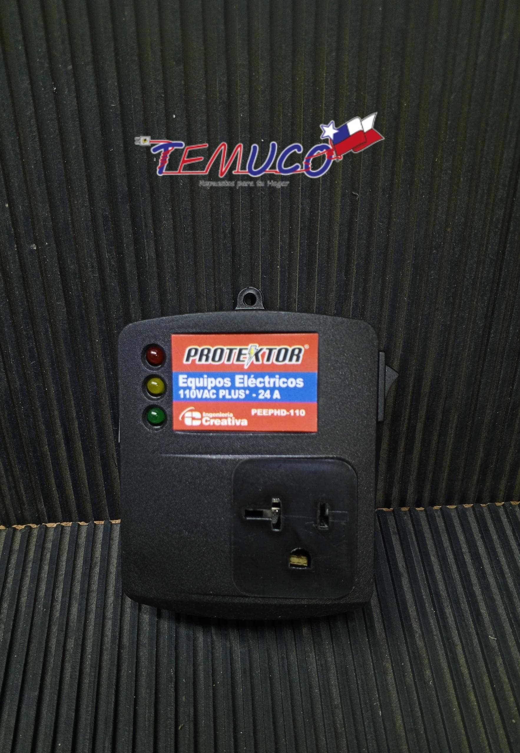 Protector de voltaje de alta capacidad PROTEKTOR, modelo PEEPHD-110