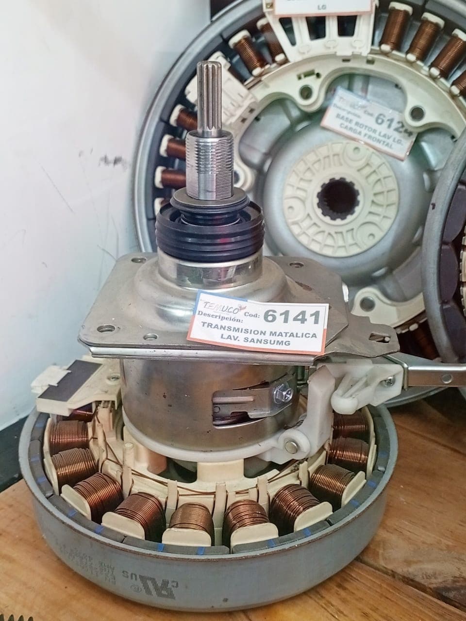 Transmisión metálica para lavadora Samsung