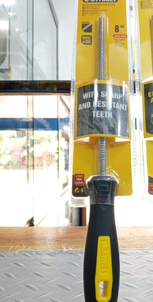 Escofina redonda para madera UUSTOOLS de 8" (200mm)