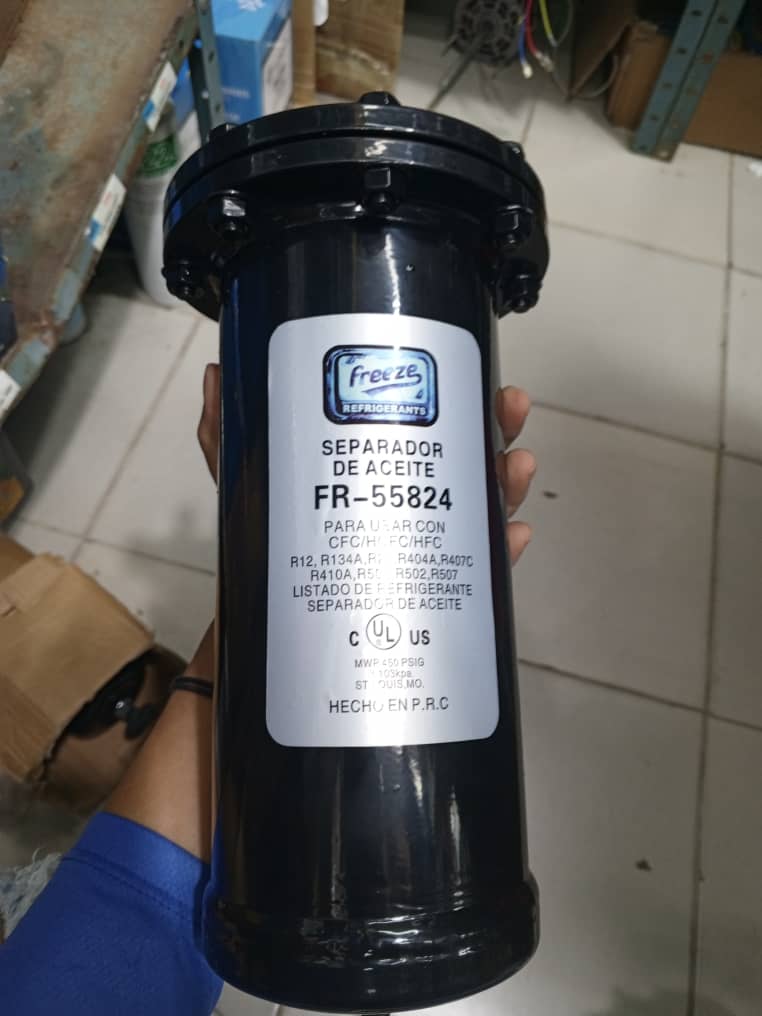 Separador de aceite para refrigeración marca Freeze