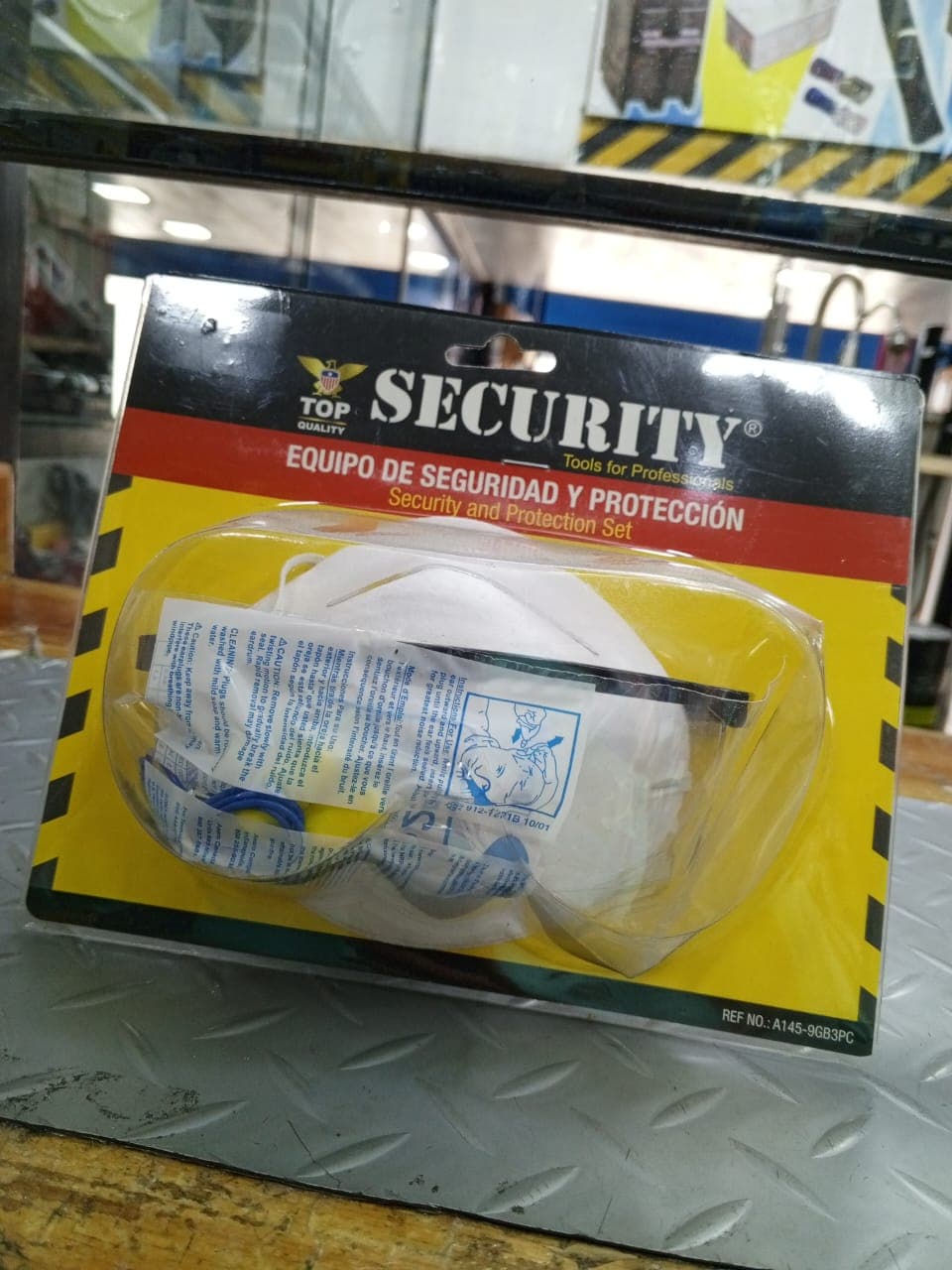 Kit de seguridad y protección 3 en 1 marca Security
