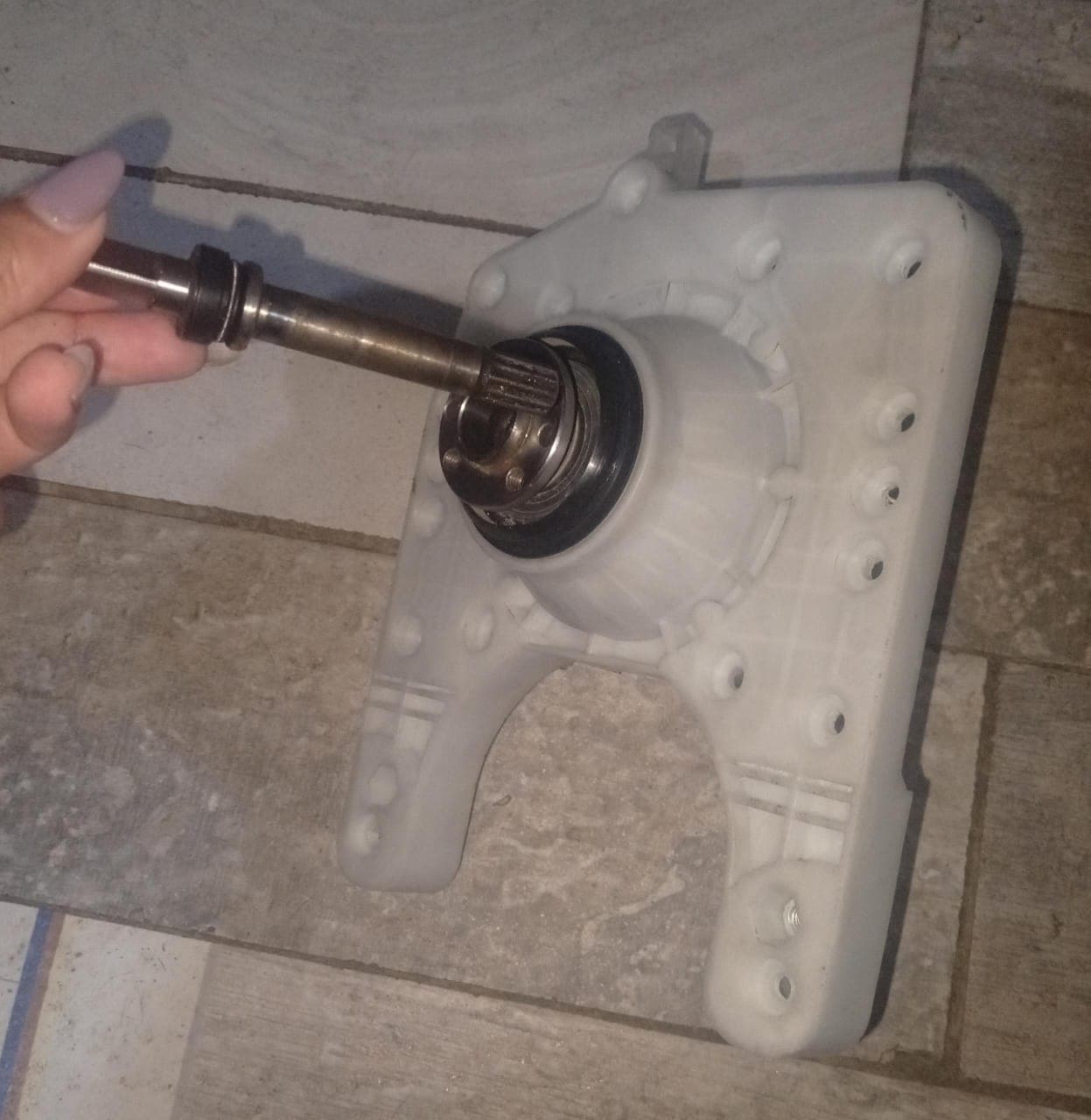 Transmisión (caja de engranajes) para lavadora automática