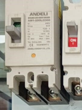 Interruptor automático de caja moldeada (MCCB) ANDELI