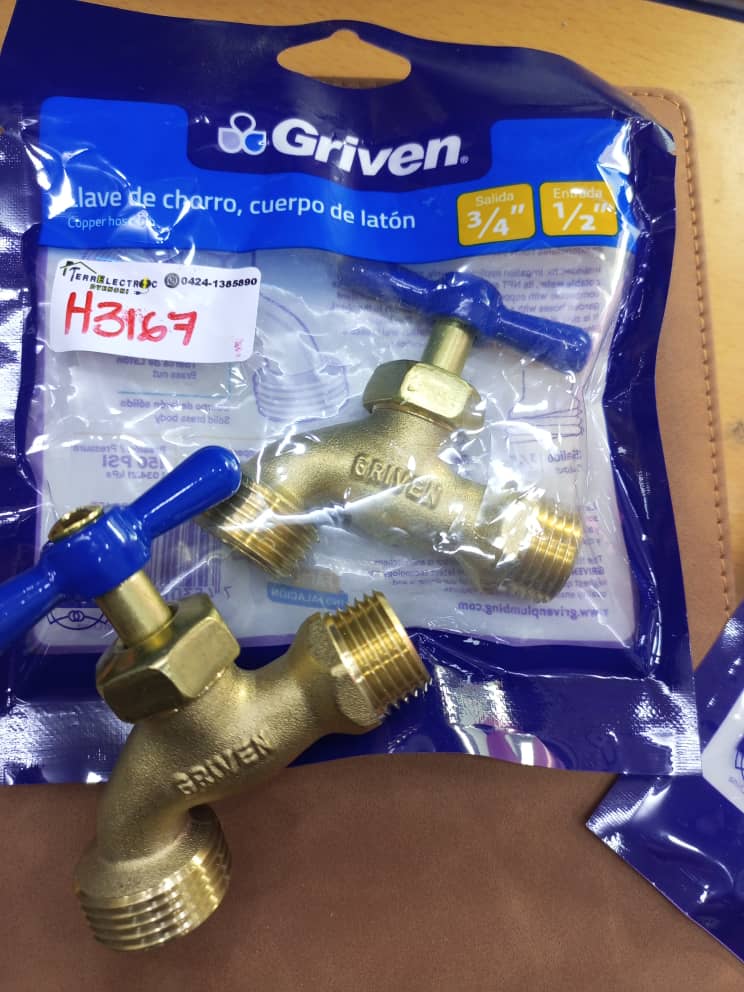 Llave de chorro para jardín