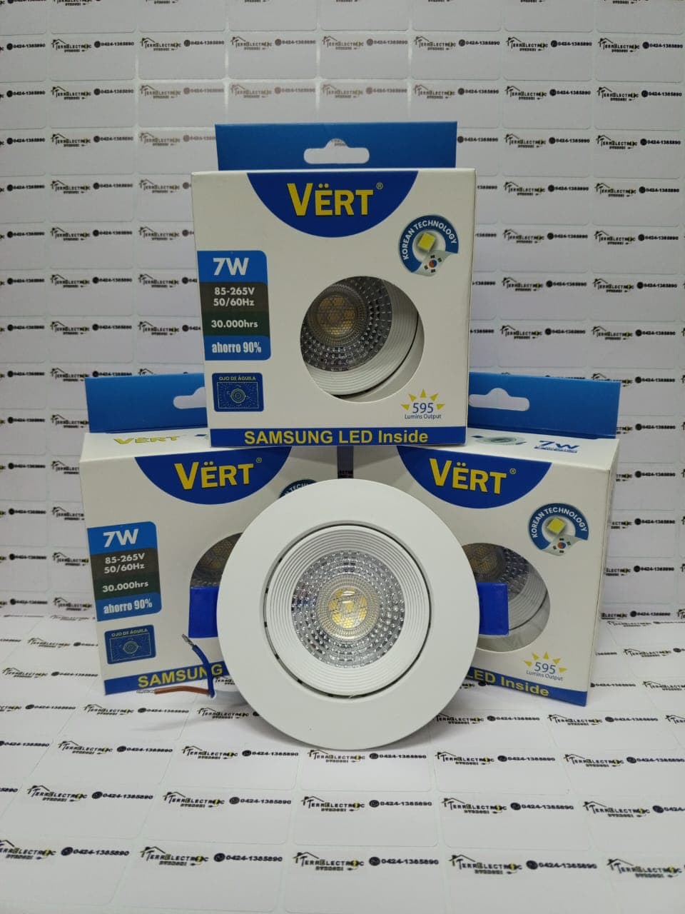 Ojo de Buey LED VËRT de 7W