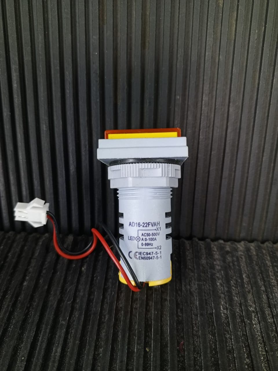 Indicador digital LED 3 en 1 para tablero eléctrico