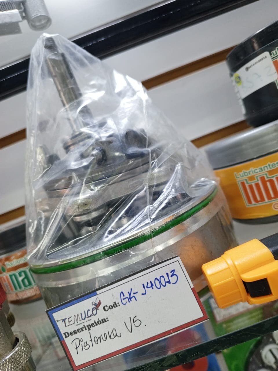 Conjunto de pistones ("pistonera") para compresor de A/C automotriz