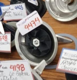 Acople (cuadrante) de repuesto para motor de licuadora