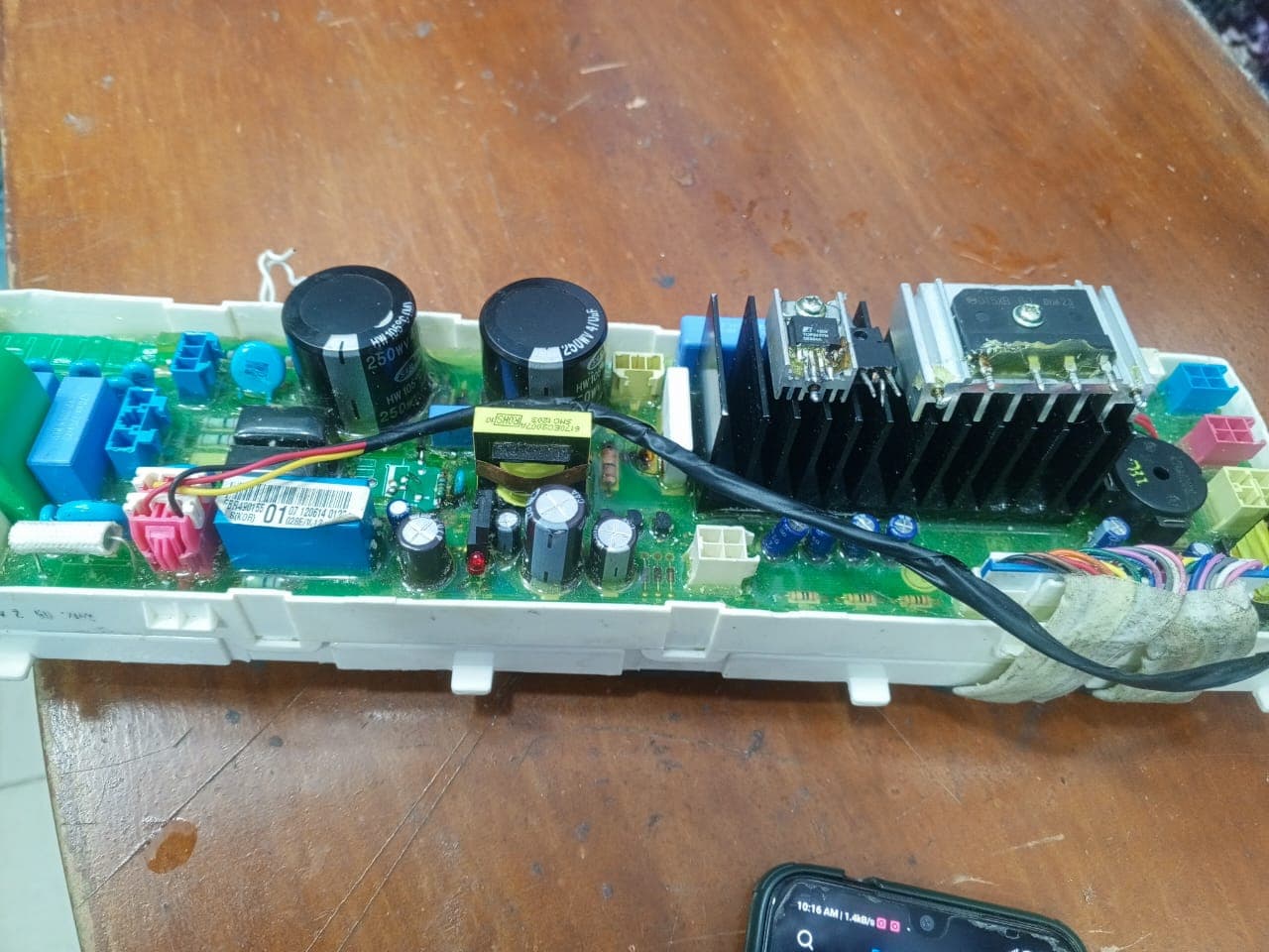 Tarjeta de potencia (placa principal) para lavadora