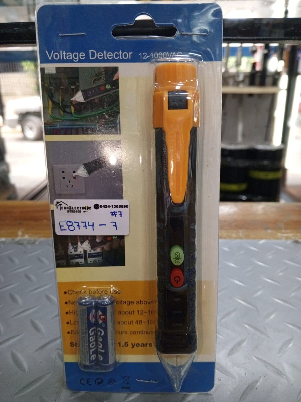 Lápiz Detector de Voltaje sin contacto (12-1000V AC)