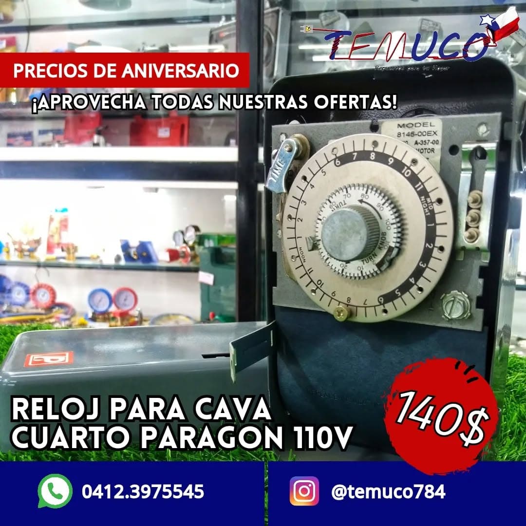 Reloj de descongelación Paragon 8145-00DEX