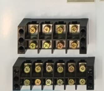 Bloque de terminales de alta corriente (bornera)