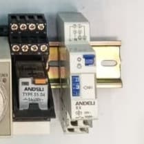 Temporizador digital programable ANDELI E1 para Riel DIN