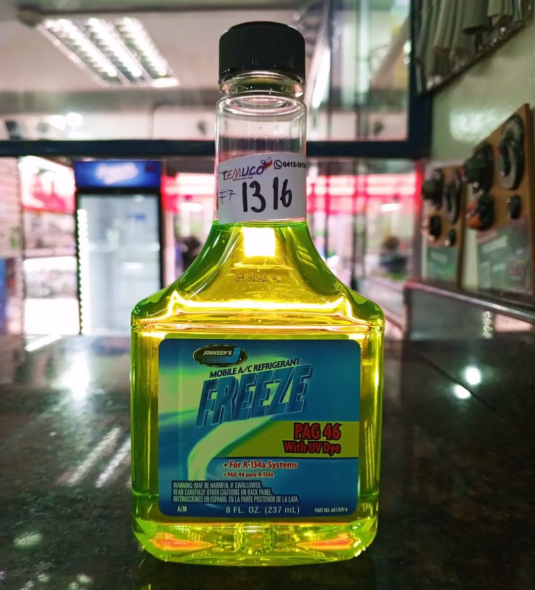 Aceite para compresor de aire acondicionado automotriz PAG