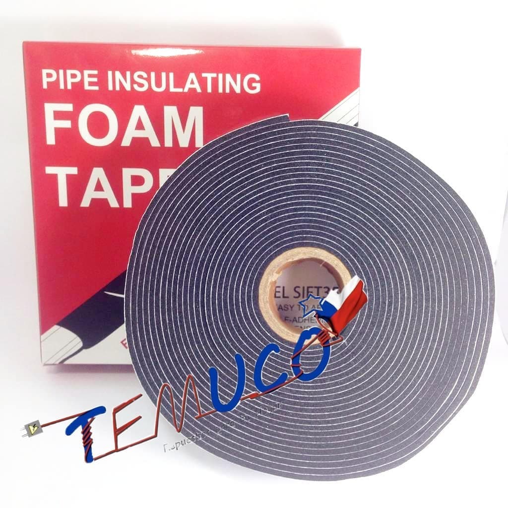 Cinta aislante de espuma autoadhesiva para tuberías