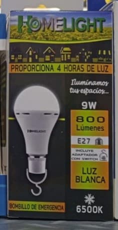 Bombillo LED de Emergencia Homelight de 9W