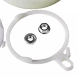 Kit de herrajes para montaje de motor de lavadora