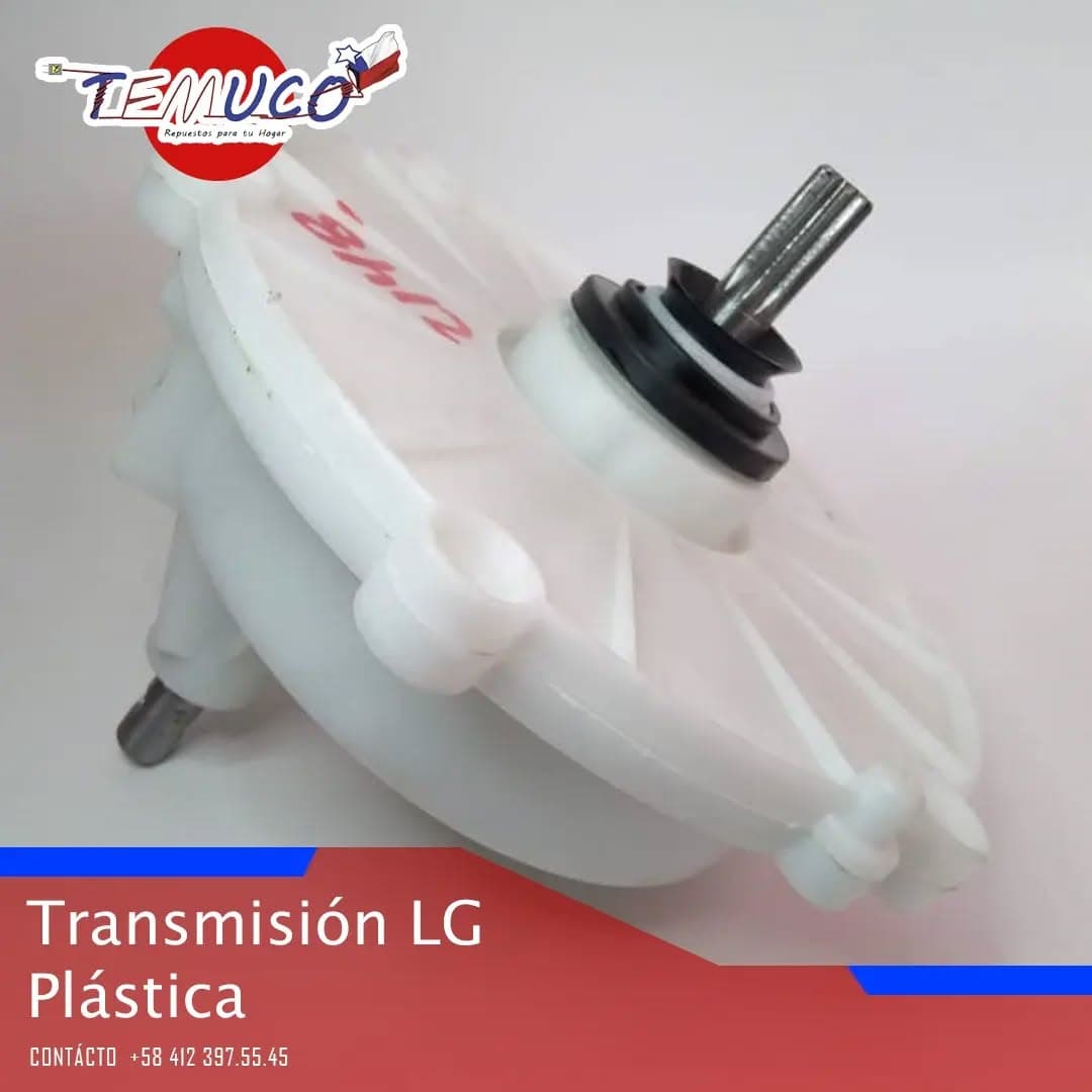 Transmisión de lavadora con carcasa plástica LG