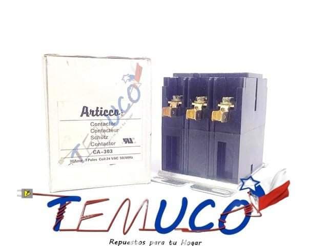 Contactor tripolar de 30 Amperios marca Articco