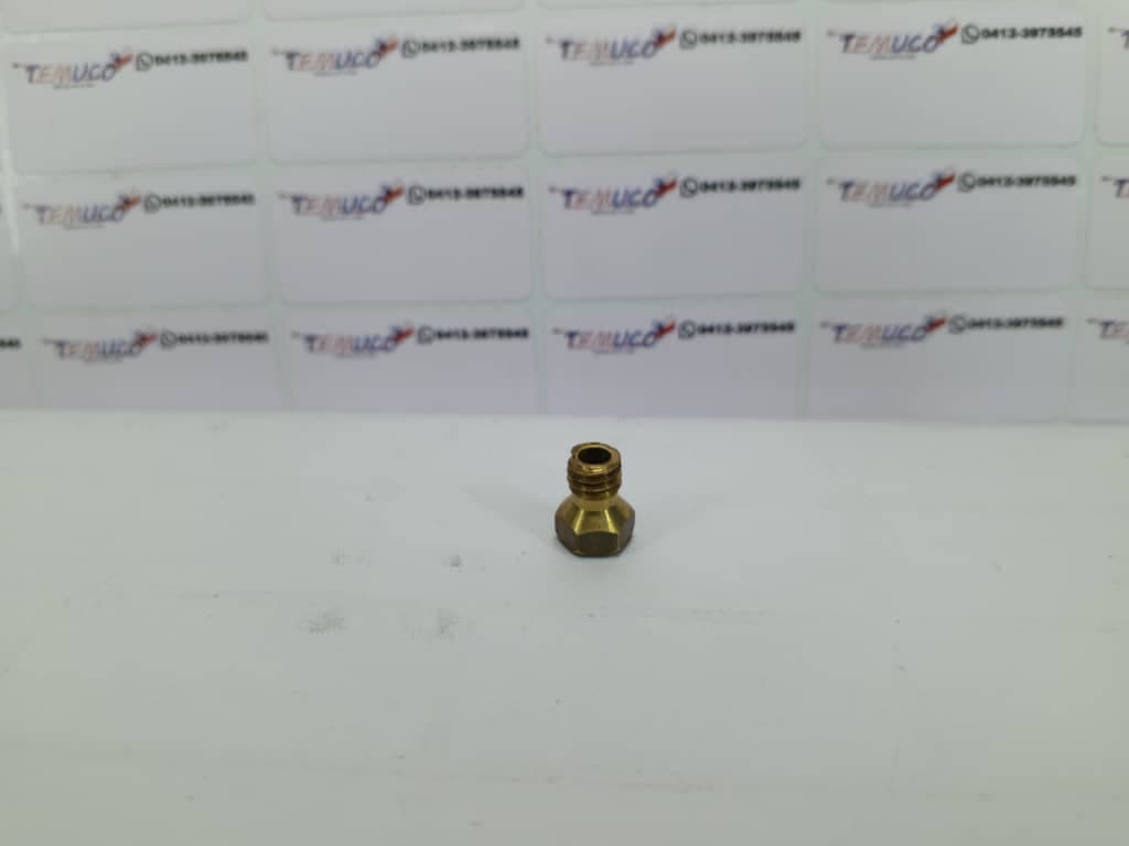 Esprea de gas (inyector) de latón para quemador de cocina, horno o calentador