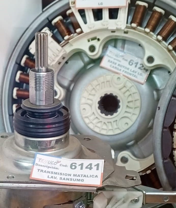 Transmisión metálica para lavadora Samsung de carga superior