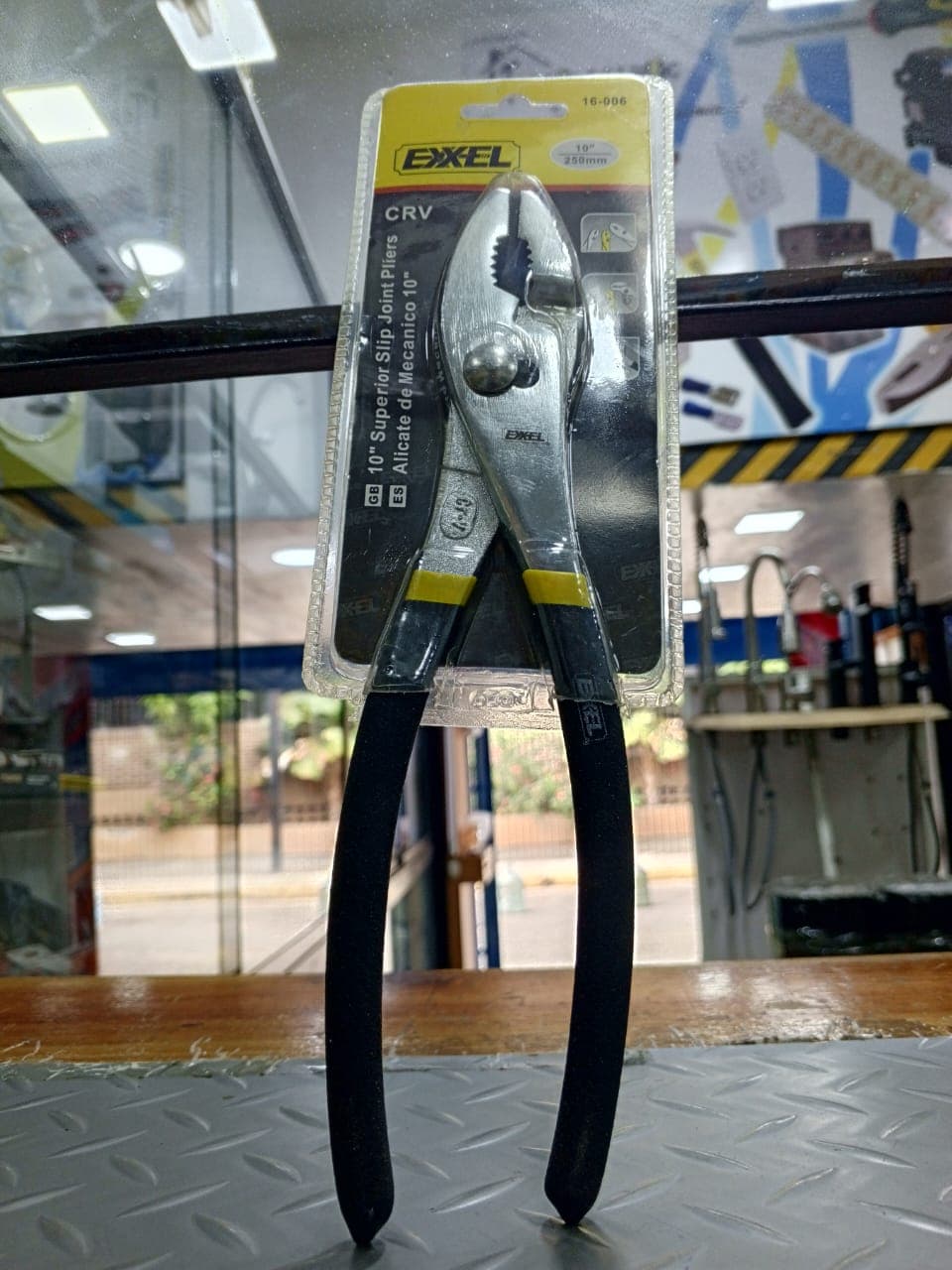 Alicate de Mecánico (Slip Joint Pliers) EXEL de 10 pulgadas (250 mm)