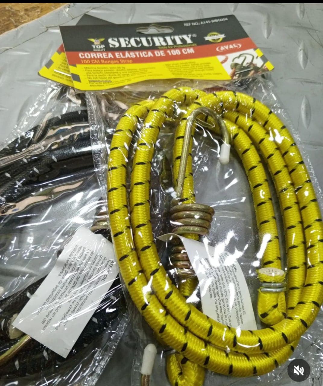 Correa elástica de sujeción Security de 100 cm