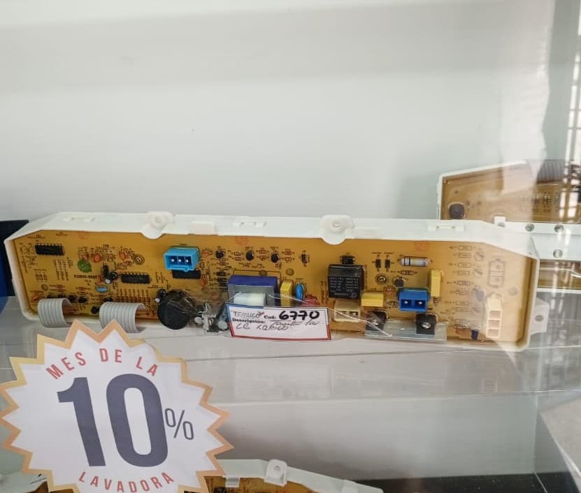 Tarjeta electrónica principal (PCB) de repuesto LG Fuzzy Logic