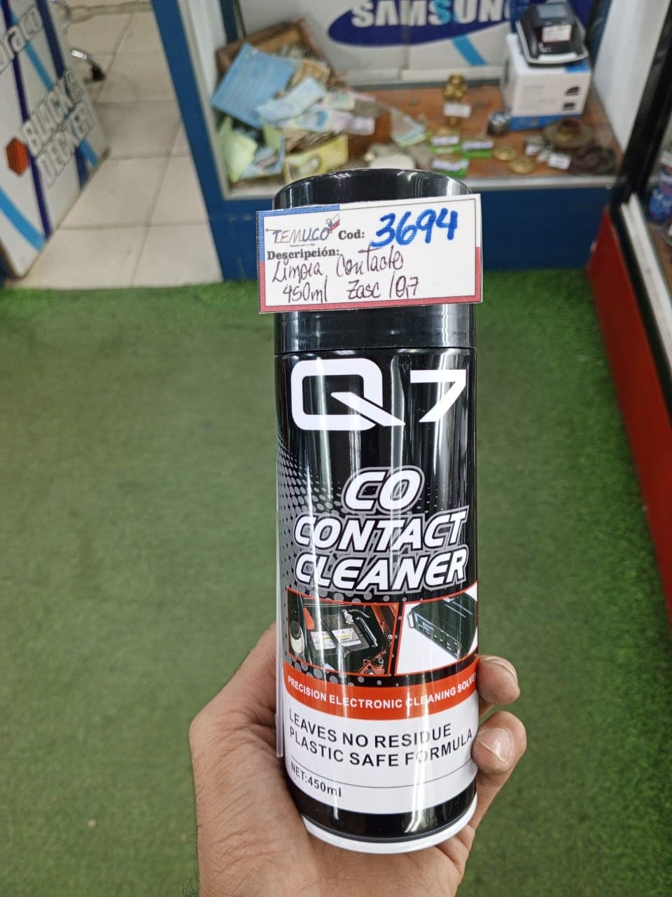 Limpia Contactos Electrónicos Q7 de 450ml