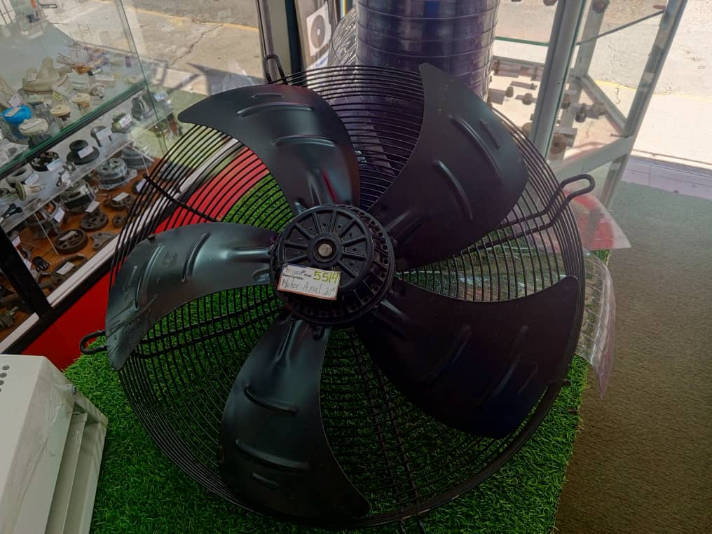 Motor ventilador axial de 20 pulgadas (50 cm) con rejilla