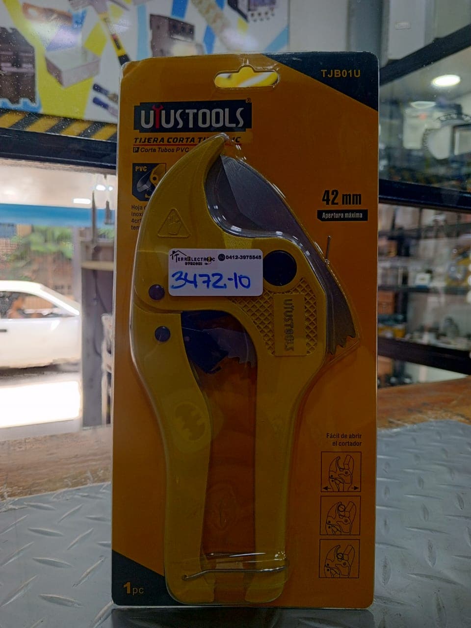 Tijera cortatubos para PVC marca UUSTOOLS