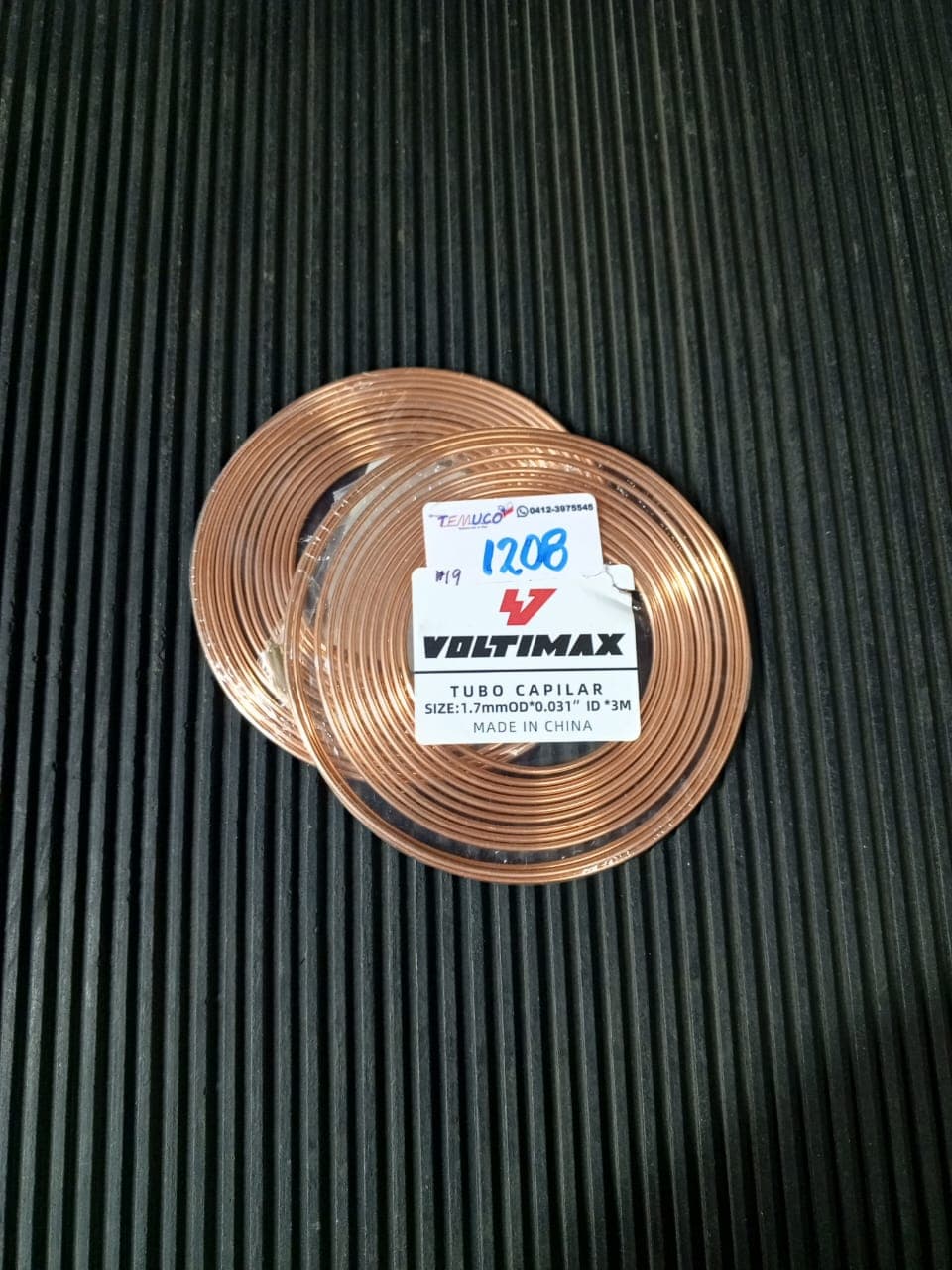 Tubo capilar de cobre Voltimax