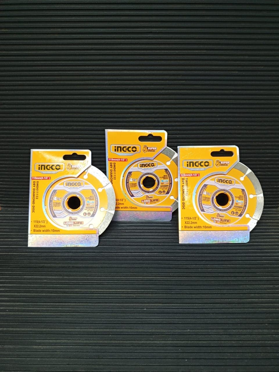 Disco de Diamante Segmentado INGCO de 115mm (4-1/2")