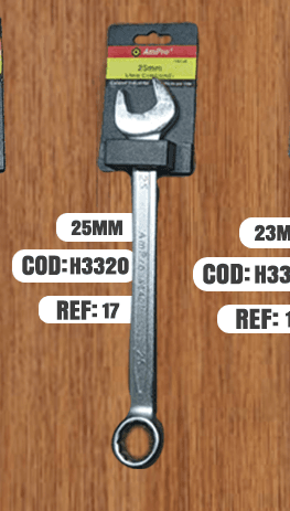 Llave combinada AmPro de 25mm