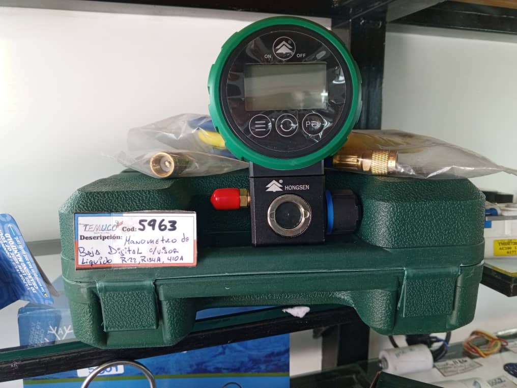 Manómetro digital de baja presión Hongsen