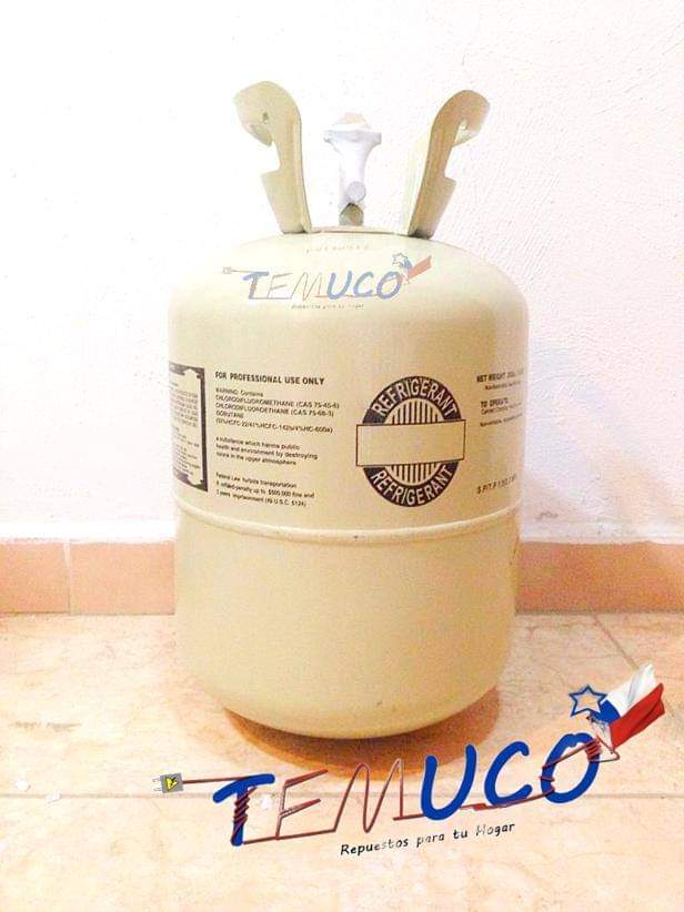 Gas Refrigerante R-125 (Pentafluoroetano) en bombona