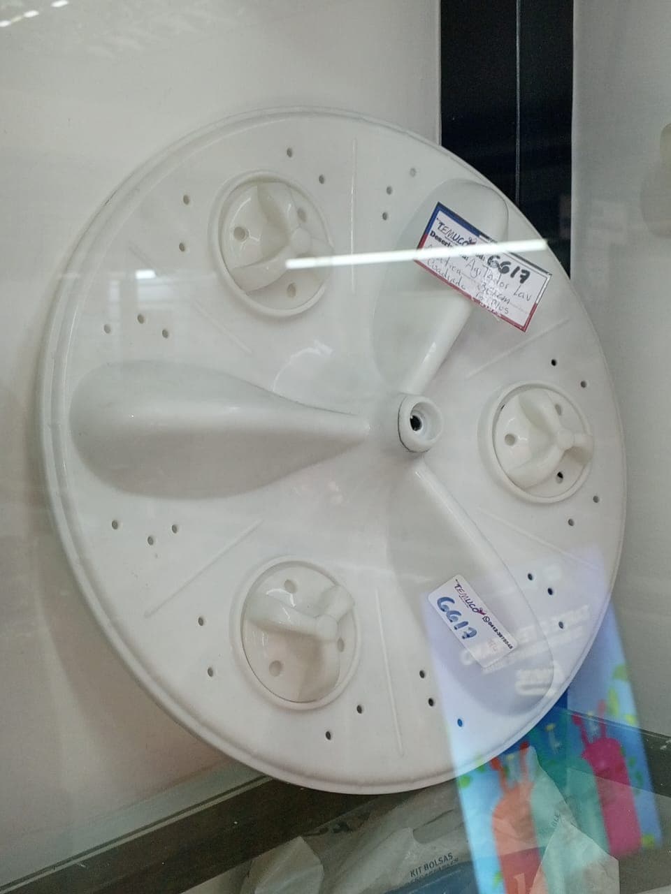 Plato agitador (pulsador) para lavadora Gitem